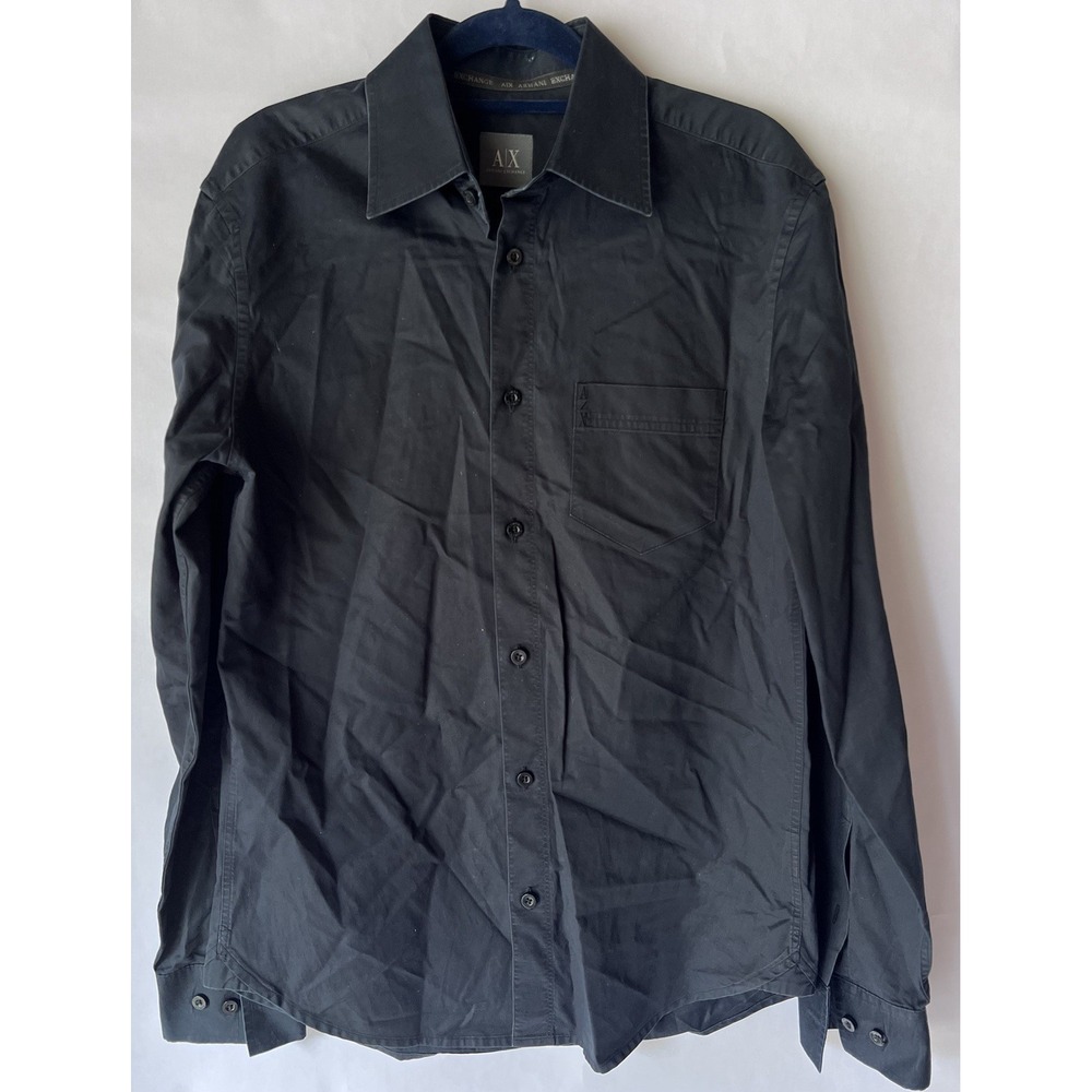 AX ARMANI EXCHANGE MENS SZ small‎ Button Down SHIRT